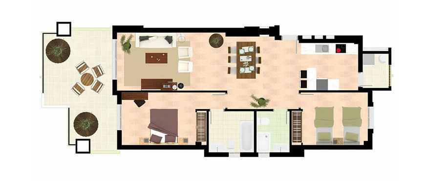 La Floresta Sur Elviria Apartments Marbella