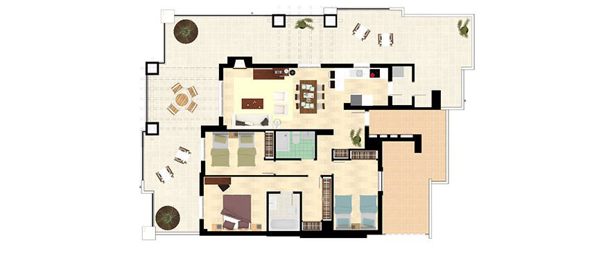 La Floresta Sur Elviria Apartments Marbella
